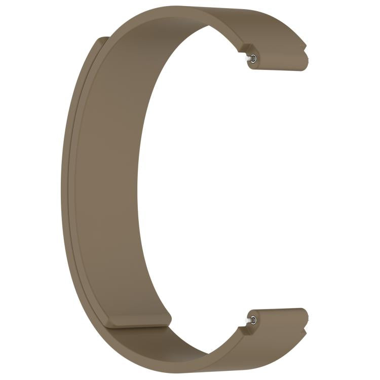 For Xiaomi Smart Band 10 / 9 / 8 Soft Silicone Magnetic Watch Band(Brown) - Mega Discount Store LebanonLebanon