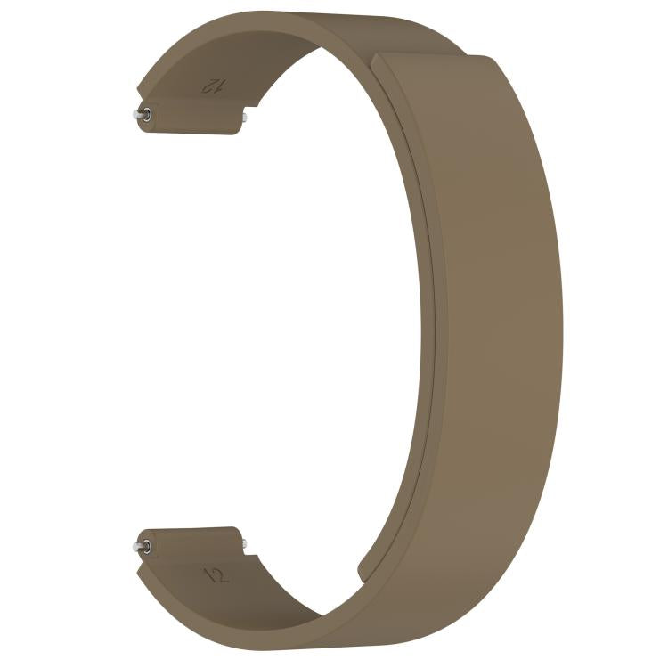 For Xiaomi Smart Band 10 / 9 / 8 Soft Silicone Magnetic Watch Band(Brown) - Mega Discount Store LebanonLebanon