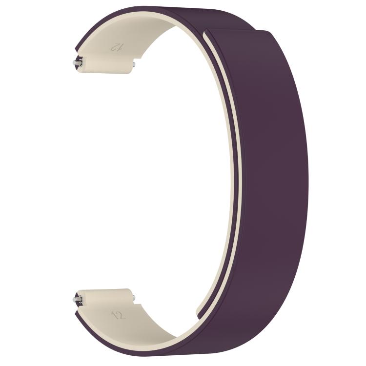 For Xiaomi Smart Band 10 / 9 / 8 Soft Silicone Magnetic Watch Band(Purple Starlight) - Mega Discount Store LebanonLebanon