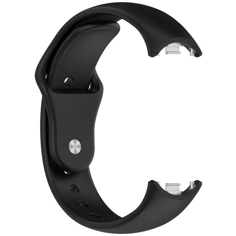 For Xiaomi Smart Band 10 / 9 / 8 xDfind Reverse Buckle Silicone Watch Band(Black) - Mega Discount Store LebanonLebanon