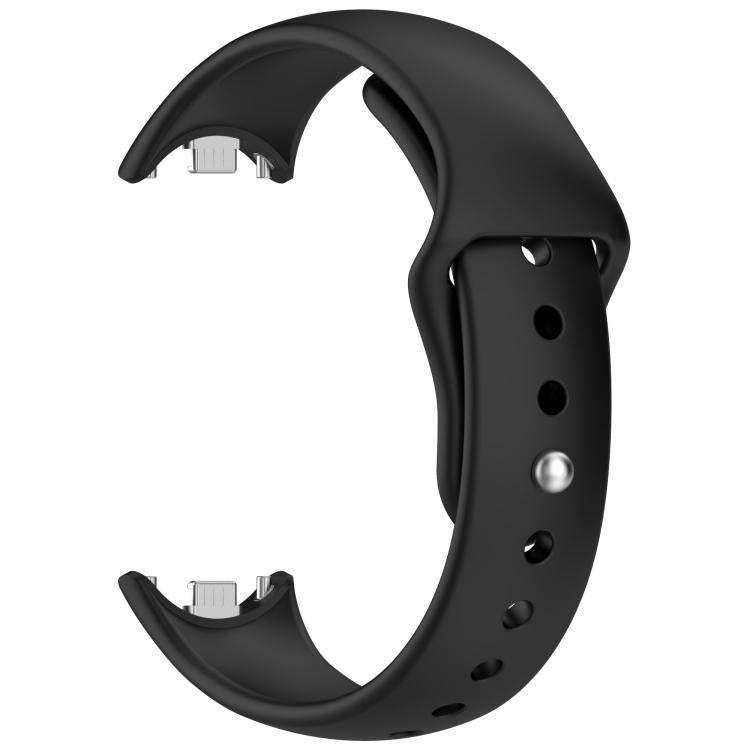 For Xiaomi Smart Band 10 / 9 / 8 xDfind Reverse Buckle Silicone Watch Band(Black) - Mega Discount Store LebanonLebanon