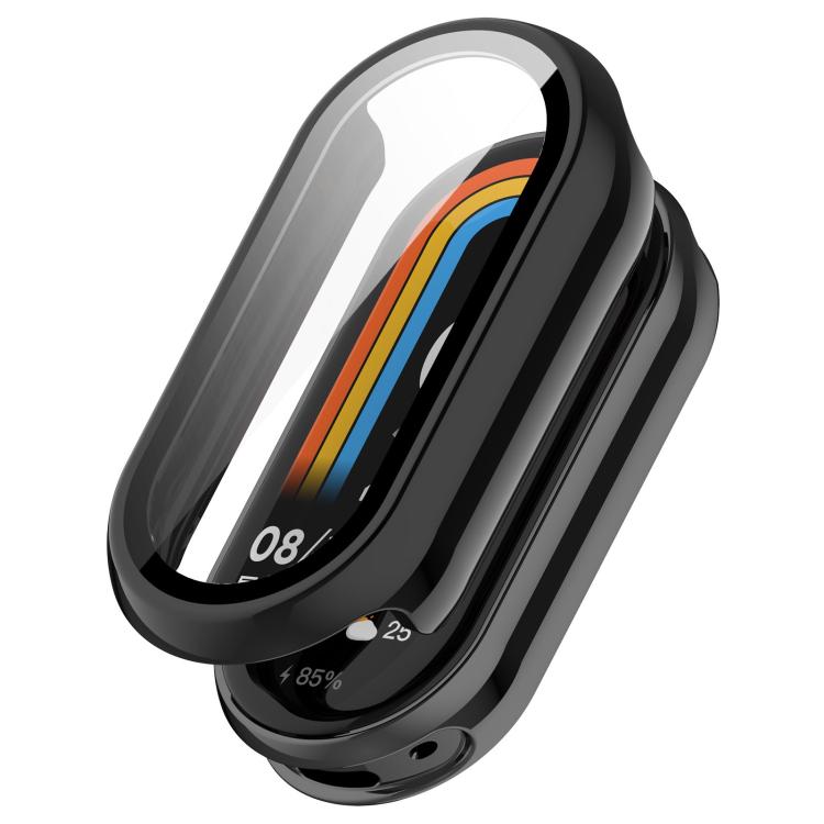 For Xiaomi Smart Band 10 xDfind Tempered Film Integrated PC Watch Protective Cover(Black) - Mega Discount Store LebanonLebanon