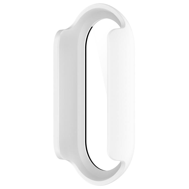 For Xiaomi Smart Band 10 xDfind Tempered Film Integrated PC Watch Protective Cover(White) - Mega Discount Store LebanonLebanon