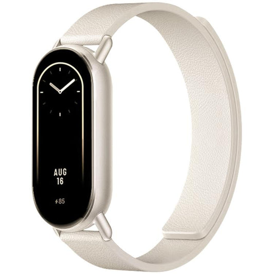 For Xiaomi Smart Bnad 10 / 9 / 8 xDfind Litchi Texture Magnetic Silicone Watch Band(Starlight) - Mega Discount Store LebanonLebanon