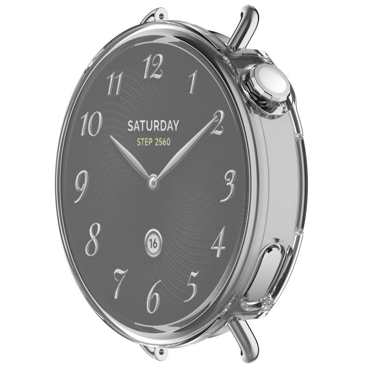 For Xiaomi Watch S4 41mm Electroplated All Coverage TPU Watch Protective Cover(Transparent) - Mega Discount Store LebanonLebanon