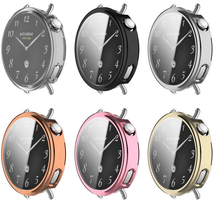 For Xiaomi Watch S4 41mm Electroplated All Coverage TPU Watch Protective Cover(Transparent) - Mega Discount Store LebanonLebanon
