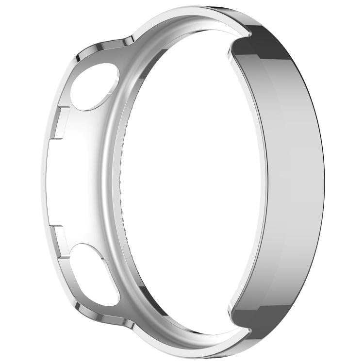 For Xiaomi Watch S4 41mm Single Row Diamond Half Coverage Hollow TPU Watch Cover(Silver) - Mega Discount Store LebanonLebanon