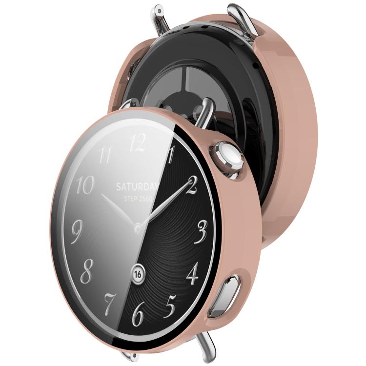 For Xiaomi Watch S4 41mm Tempered Film Integrated PC Watch Protective Cover(Pink) - Mega Discount Store LebanonLebanon