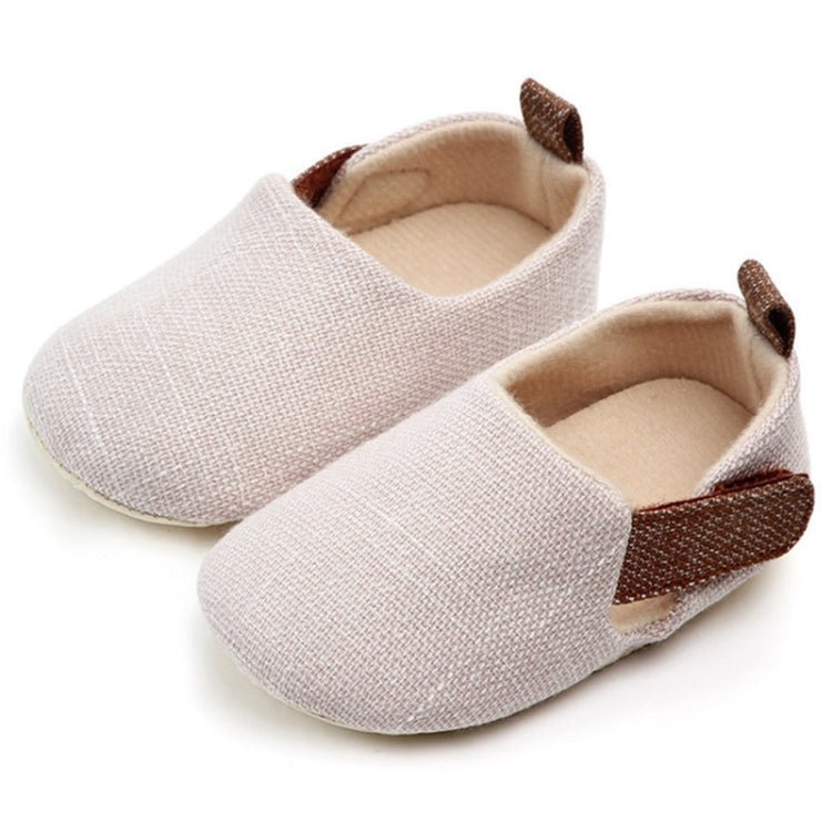 Infant Foot Care Soft Sole Non - slip Shoes 0 - 1 Year Old Baby Toddler Shoes, Size: Inner Length 11cm(Khaki) - Mega Discount Store LebanonLebanon