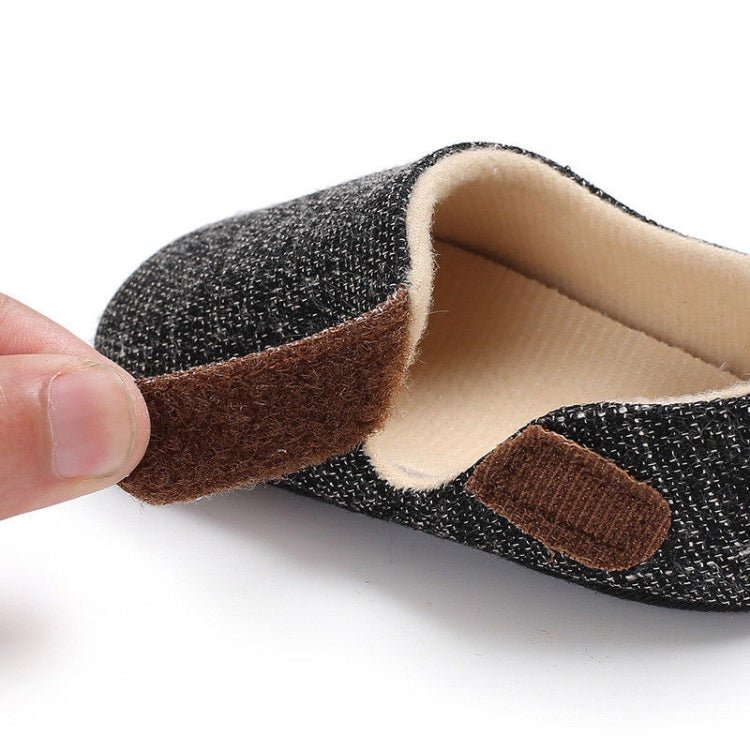Infant Foot Care Soft Sole Non - slip Shoes 0 - 1 Year Old Baby Toddler Shoes, Size:Inner Length 12cm(Dark Gray) - Mega Discount Store LebanonLebanon