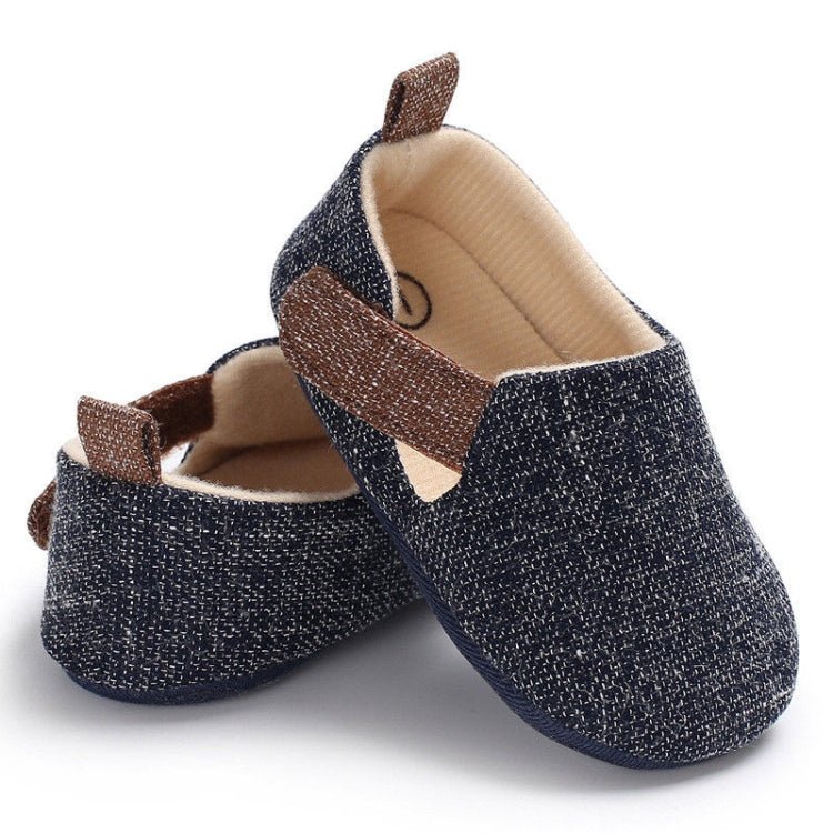 Infant Foot Care Soft Sole Non - slip Shoes 0 - 1 Year Old Baby Toddler Shoes, Size:Inner Length 12cm(Dark Gray) - Mega Discount Store LebanonLebanon