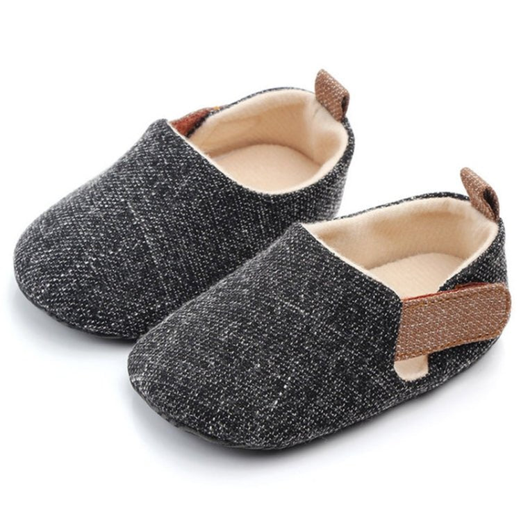 Infant Foot Care Soft Sole Non - slip Shoes 0 - 1 Year Old Baby Toddler Shoes, Size:Inner Length 13cm(Dark Gray) - Mega Discount Store LebanonLebanon