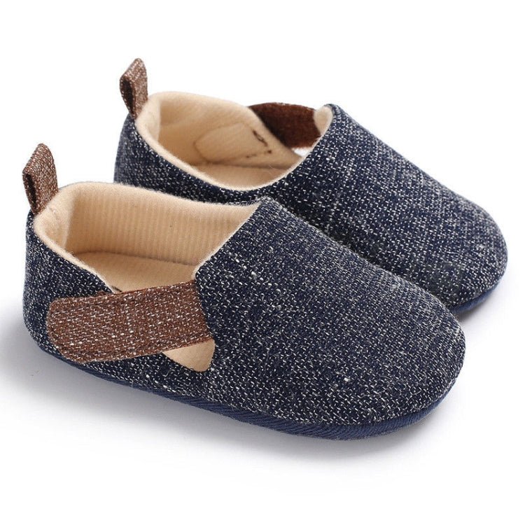 Infant Foot Care Soft Sole Non - slip Shoes 0 - 1 Year Old Baby Toddler Shoes, Size:Inner Length 13cm(Dark Gray) - Mega Discount Store LebanonLebanon