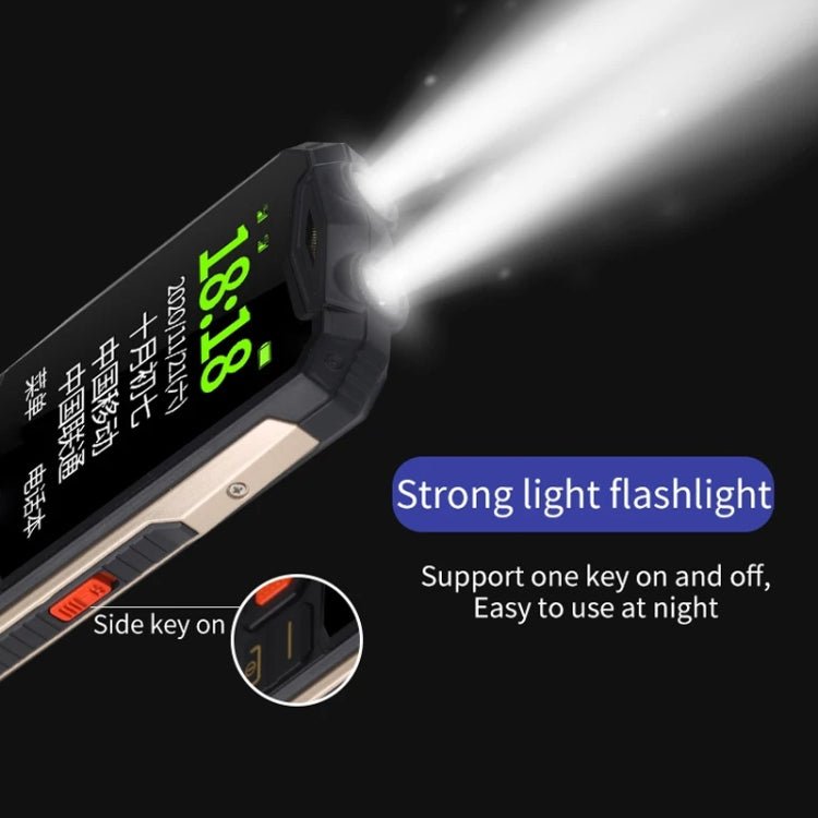 K1+ 4G Elder Rugged Phone, 2.6 inch, 1500mAh Battery, LED Flashlight, Network: 4G, Dual SIM, SOS, Plug:US Plug(Green) - Mega Discount Store LebanonLebanon