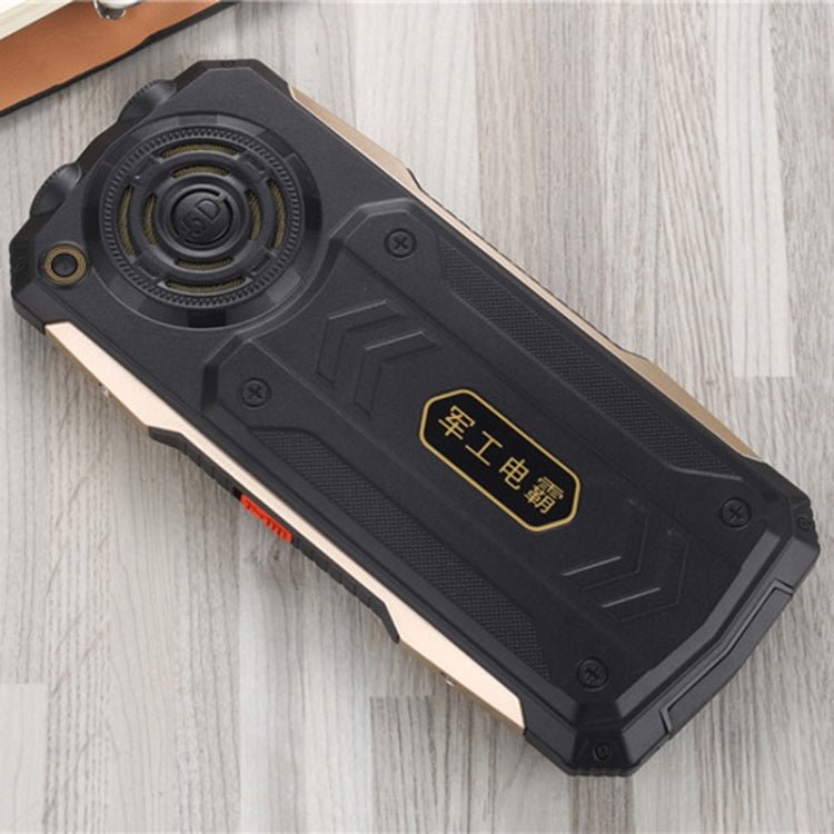K1 Triple Proofing Elder Phone, Waterproof Shockproof Dustproof, 4800mAh Battery, 2.4 inch, 21 Keys, Bluetooth, LED Flashlight, FM, SOS, Dual SIM, Network: 2G (Black) - Mega Discount Store LebanonLebanon