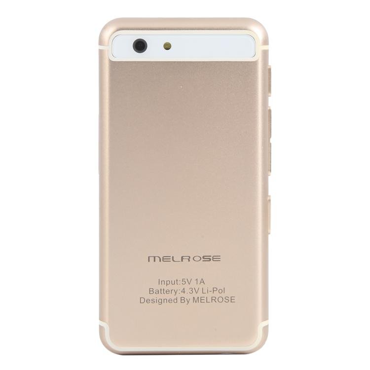 MELROSE S9, 512MB+8GB, 2.45 inch Android 5.1 MTK6580 Quad Core, Bluetooth, WiFi, Network: 3G (Gold) - Mega Discount Store LebanonLebanon