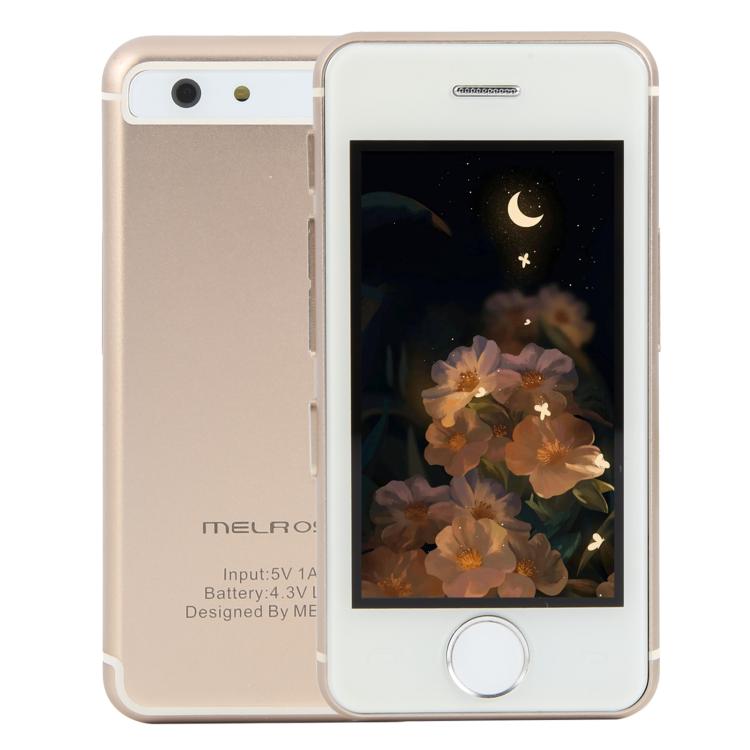 MELROSE S9, 512MB+8GB, 2.45 inch Android 5.1 MTK6580 Quad Core, Bluetooth, WiFi, Network: 3G (Gold) - Mega Discount Store LebanonLebanon