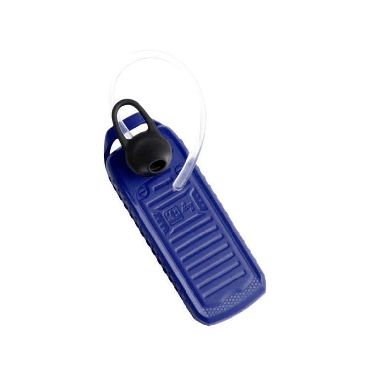 Mini B25 Headphone Mobile Phone, Hands Free Bluetooth Dialer Headphone, MP3 Music, Dual SIM, Network: 2G(Blue) - Mega Discount Store LebanonLebanon