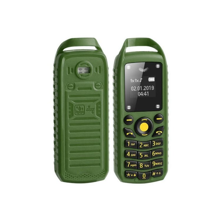 Mini B25 Headphone Mobile Phone, Hands Free Bluetooth Dialer Headphone, MP3 Music, Dual SIM, Network: 2G(Green) - Mega Discount Store LebanonLebanon