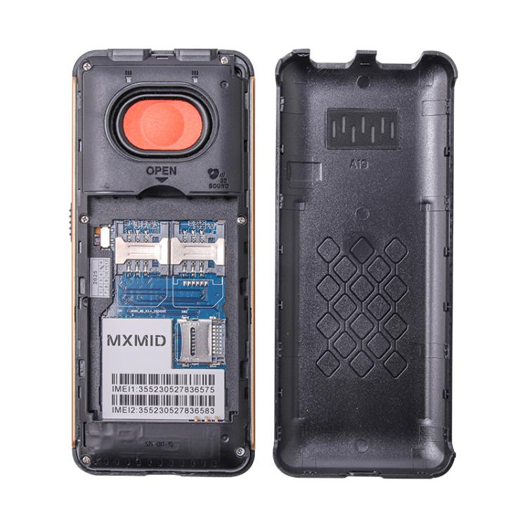 MXMID G880 Pro Big Keys Elder Phone, 2.4 inch, MT6261D, 1600mAh Battery, LED Flashlight, Network: 2G(Red) - Mega Discount Store LebanonLebanon