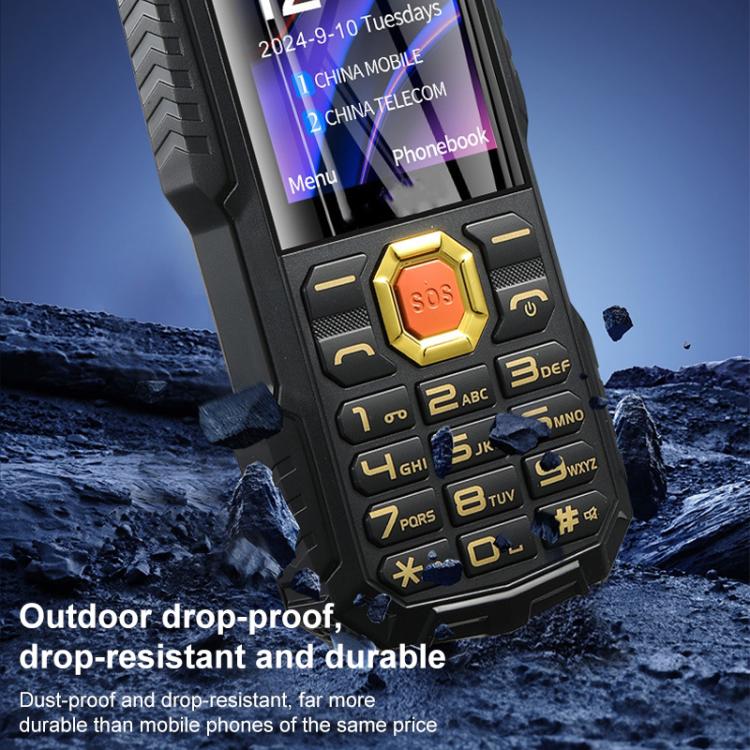 Q7+ 4G Elder Keypad Rugged Phone, 1.77 inch, 16800mAh, 21 Keys, SOS, FM, Network: 4G, Dual SIM(Red) - Mega Discount Store LebanonLebanon