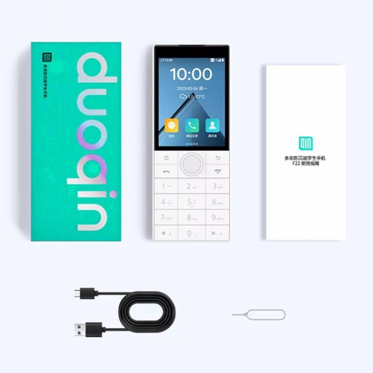 QIN F22 Global, 2GB+16GB, 2.8 inch, Android 11.0 MTK6739 Quad Core, Network: 4G, Support Google Play (White) - Mega Discount Store LebanonLebanon