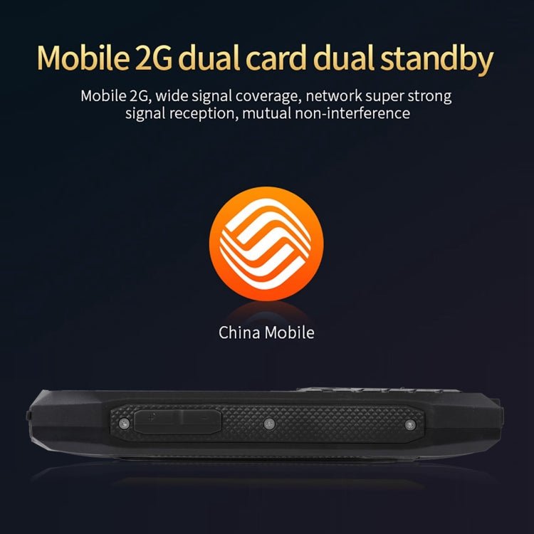 Rugtel R1C Rugged Phone, IP68 Waterproof Dustproof Shockproof, 2.4 inch, MTK6261D, 2000mAh Battery, SOS, FM, Dual SIM(Black) - Mega Discount Store LebanonLebanon
