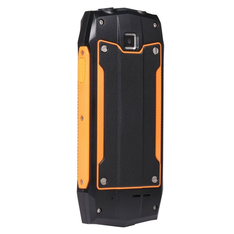Rugtel R1C Rugged Phone, IP68 Waterproof Dustproof Shockproof, 2.4 inch, MTK6261D, 2000mAh Battery, SOS, FM, Dual SIM(Orange) - Mega Discount Store LebanonLebanon