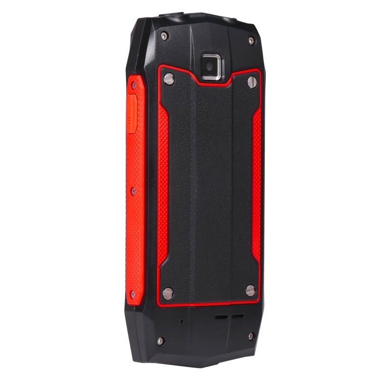Rugtel R1C Rugged Phone, IP68 Waterproof Dustproof Shockproof, 2.4 inch, MTK6261D, 2000mAh Battery, SOS, FM, Dual SIM(Red) - Mega Discount Store LebanonLebanon