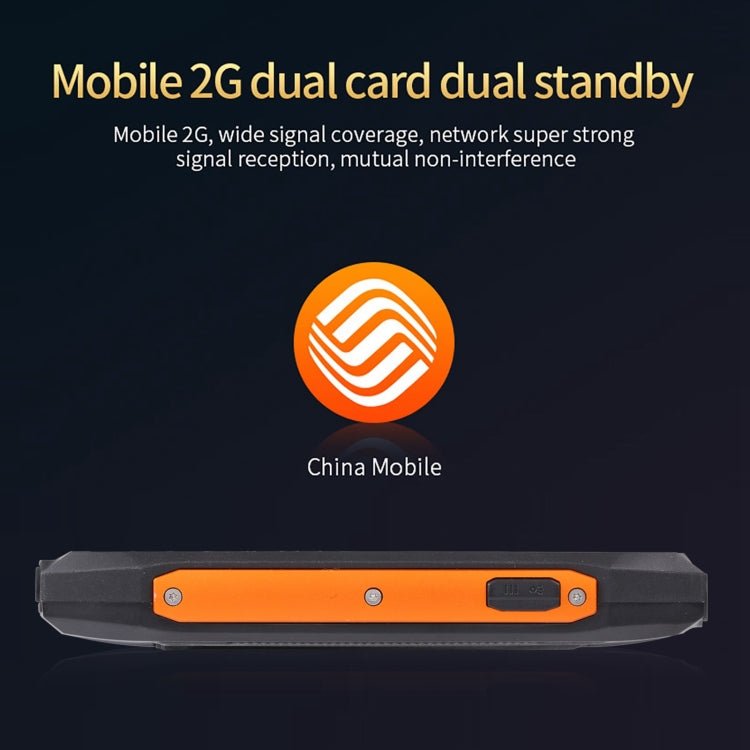 Rugtel R1D Rugged Phone, IP68 Waterproof Dustproof Shockproof, 2.4 inch, MTK6261D, 2000mAh Battery, Loud Box Speaker, FM, Network: 2G, Dual SIM(Orange) - Mega Discount Store LebanonLebanon
