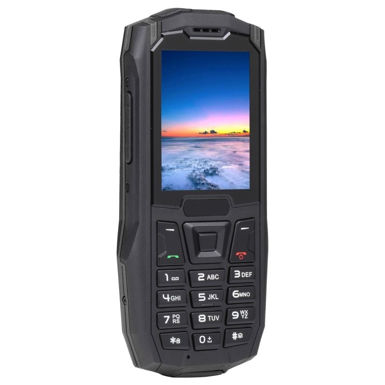 Rugtel R2C Rugged Phone, IP68 Waterproof Dustproof Shockproof, 2.4 inch, MTK6261D, 2500mAh Battery, SOS, FM, Dual SIM(Black) - Mega Discount Store LebanonLebanon