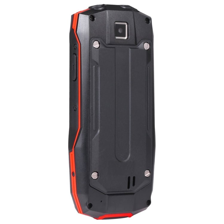 Rugtel R2C Rugged Phone, IP68 Waterproof Dustproof Shockproof, 2.4 inch, MTK6261D, 2500mAh Battery, SOS, FM, Dual SIM(Red) - Mega Discount Store LebanonLebanon