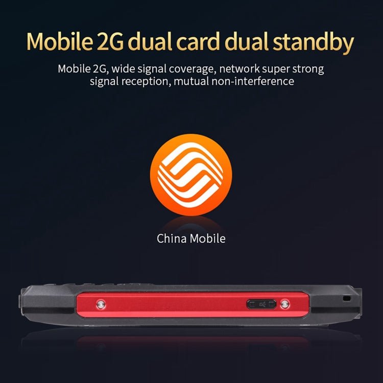 Rugtel R3C Rugged Phone, IP68 Waterproof Dustproof Shockproof, 2.8 inch, MTK6261D, 2000mAh Battery, SOS, FM, Dual SIM(Red) - Mega Discount Store LebanonLebanon