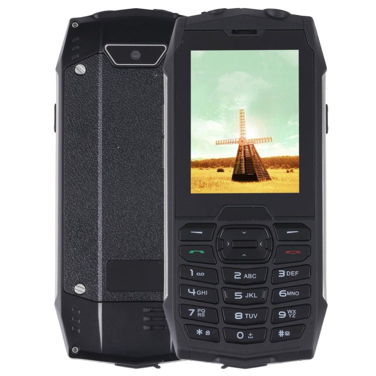 Rugtel R3C Rugged Phone, IP68 Waterproof Dustproof Shockproof, 2.8 inch, MTK6261D, 2000mAh Battery, SOS, FM, Dual SIM(Silver) - Mega Discount Store LebanonLebanon