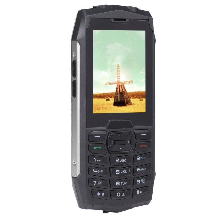 Rugtel R3C Rugged Phone, IP68 Waterproof Dustproof Shockproof, 2.8 inch, MTK6261D, 2000mAh Battery, SOS, FM, Dual SIM(Silver) - Mega Discount Store LebanonLebanon