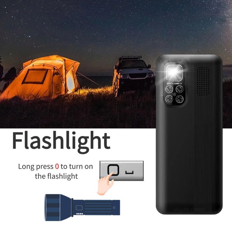 S5630, 2.8 inch, 3000mAh, 21 Key, Support Bluetooth, Flashlight, GSM, Quad SIM (Orange) - Mega Discount Store LebanonLebanon