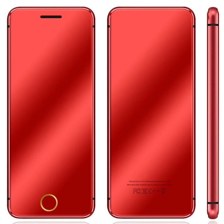 Ulcool V66+, 1.54 inch, MTK6261D, Support Bluetooth Sync, Bluetooth Dial, FM, Anti - lost, GSM, Dual SIM (Red) - Mega Discount Store LebanonLebanon