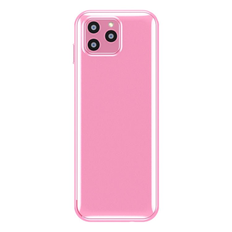 ULCOOL V8 Card Mobile Phone, 1000mAh Battery, 1.44 inch, MTK6261D, Support Bluetooth, FM, Magic Sound, GSM, Dual SIM (Pink) - Mega Discount Store LebanonLebanon