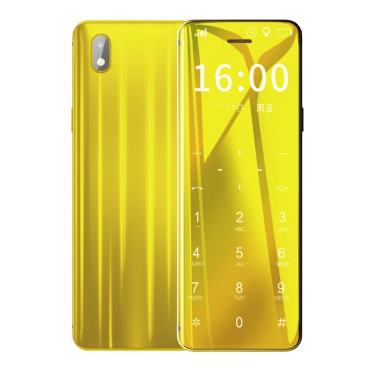 Ulcool V99, 1.54 inch, MTK6261D, Support Bluetooth Sync, Bluetooth Dial, FM, Anti - lost, GSM, Dual SIM (Gold) - Mega Discount Store LebanonLebanon