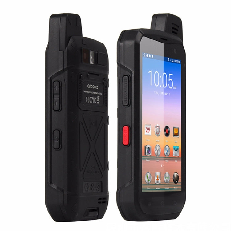 UNIWA B6000 PTT Walkie Talkie Rugged Phone, 4GB+64GB, IP68 Waterproof Dustproof Shockproof, 5000mAh Battery, 4.7 inch Android 9.0 MTK6762 Octa Core up to 2.0GHz, Network: 4G, NFC, OTG (Black) - Mega Discount Store LebanonLebanon
