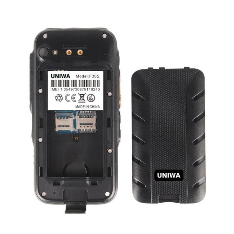 UNIWA F30S Rugged Phone, 1GB+8GB, EU Version, IP68 Waterproof Dustproof Shockproof, 4000mAh Battery, 2.8 inch Android 8.1 MTK6739 Quad Core up to 1.3GHz, Network: 4G, NFC, SOS - Mega Discount Store LebanonLebanon
