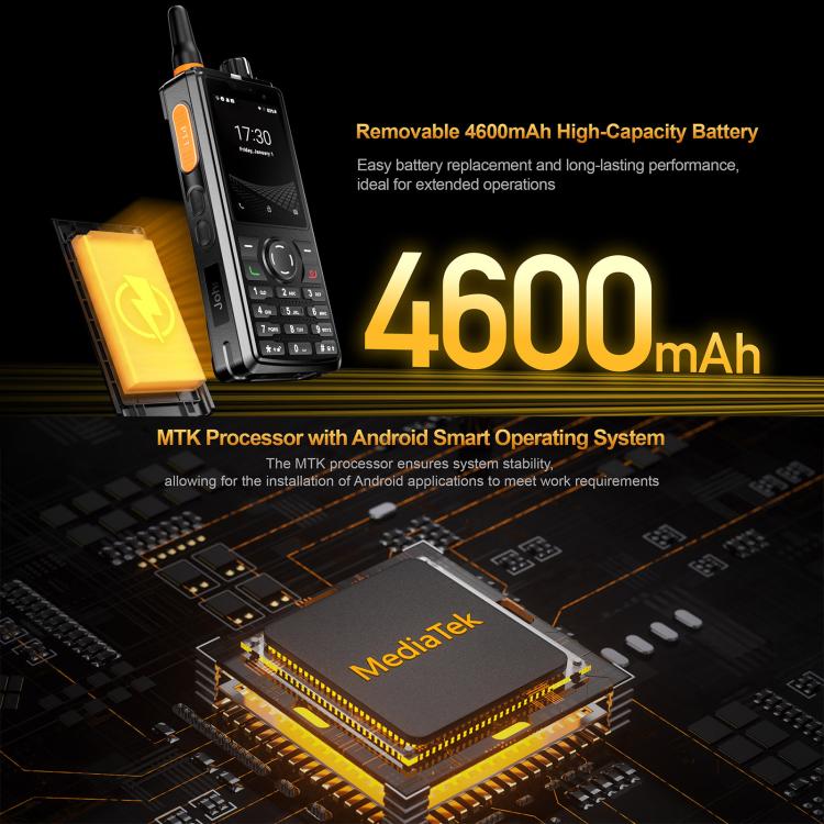 UNIWA F41 Rugged Phone, 1GB+8GB, 2.4 inch MediaTek MT6739 Quad Core, 4600mAh Battery, 21 Keys, Network: 4G (Black) - Mega Discount Store LebanonLebanon