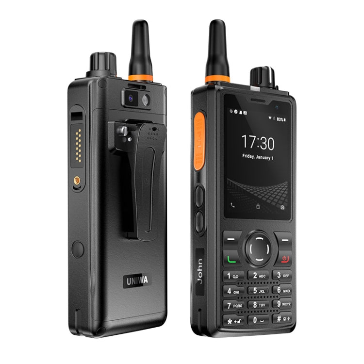UNIWA F41 Rugged Phone, 1GB+8GB, 2.4 inch MediaTek MT6739 Quad Core, 4600mAh Battery, 21 Keys, Network: 4G (Black) - Mega Discount Store LebanonLebanon