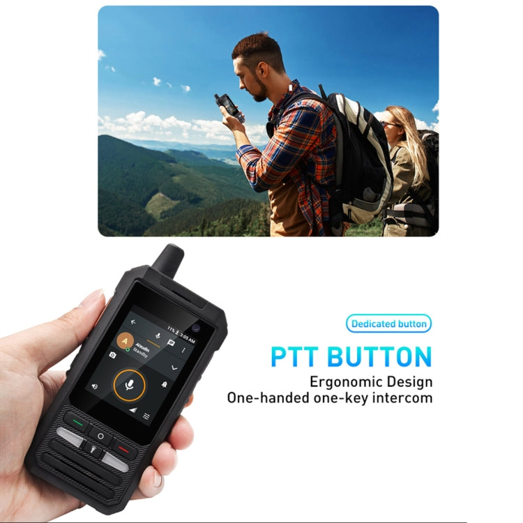 UNIWA F80 Walkie Talkie Rugged Phone, 1GB+8GB, Waterproof Dustproof Shockproof, 5300mAh Battery, 2.4 inch Android 8.1 Qualcomm MSM8909 Quad Core up to 1.1GHz, Network: 4G, Dual SIM, PPT, SOS (Black) - Mega Discount Store LebanonLebanon