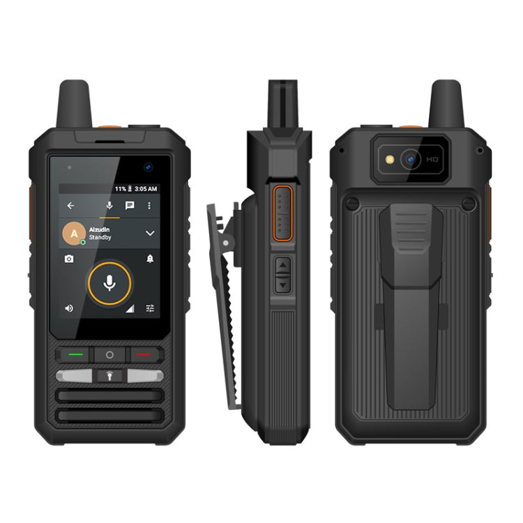 UNIWA F80 Walkie Talkie Rugged Phone, 1GB+8GB, Waterproof Dustproof Shockproof, 5300mAh Battery, 2.4 inch Android 8.1 Qualcomm MSM8909 Quad Core up to 1.1GHz, Network: 4G, Dual SIM, PPT, SOS (Black) - Mega Discount Store LebanonLebanon