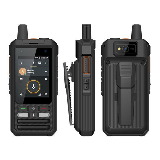UNIWA F80 Walkie Talkie Rugged Phone, 1GB+8GB, Waterproof Dustproof Shockproof, 5300mAh Battery, 2.4 inch Android 8.1 Qualcomm MSM8909 Quad Core up to 1.1GHz, Network: 4G, Dual SIM, PPT, SOS (Black) - Mega Discount Store LebanonLebanon