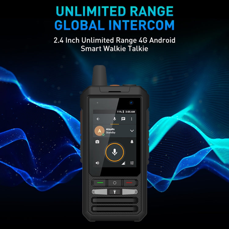 UNIWA F80 Walkie Talkie Rugged Phone, 1GB+8GB, Waterproof Dustproof Shockproof, 5300mAh Battery, 2.4 inch Android 8.1 Qualcomm MSM8909 Quad Core up to 1.1GHz, Network: 4G, Dual SIM, PPT, SOS (Black) - Mega Discount Store LebanonLebanon