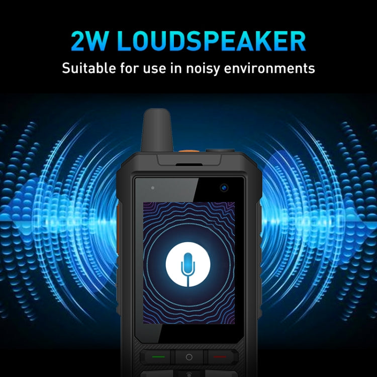 UNIWA F80S Walkie Talkie Rugged Phone, 1GB+8GB, Waterproof Dustproof Shockproof, 5300mAh Battery, 2.4 inch Android 10 Spreadtrum SL8541E Quad Core up to 1.4GHz, Network: 4G, Dual SIM, PoC, SOS (Black) - Mega Discount Store LebanonLebanon