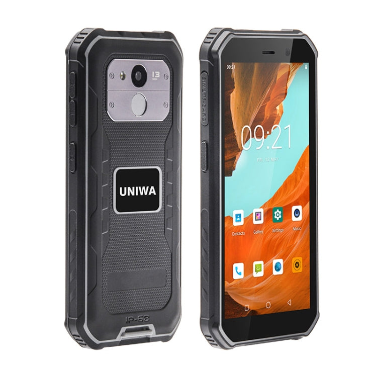 UNIWA F963 Pro Rugged Smart Phone, 6GB+128GB, 5.5 inch Android 13, Unisoc T606 Octa Core, NFC, Fingerprint Unlock, 4G Network, UK Plug (Black Grey) - Mega Discount Store LebanonLebanon