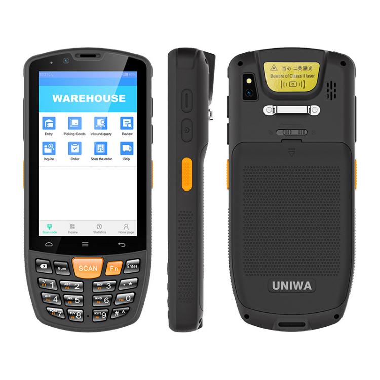 UNIWA HS006 Industrial PDA QR Code Scanner, 3GB+32GB, 4.0 inch Android 11 MediaTek MT6762 Octa Core, NFC, Network: 4G (AU Plug) - Mega Discount Store LebanonLebanon